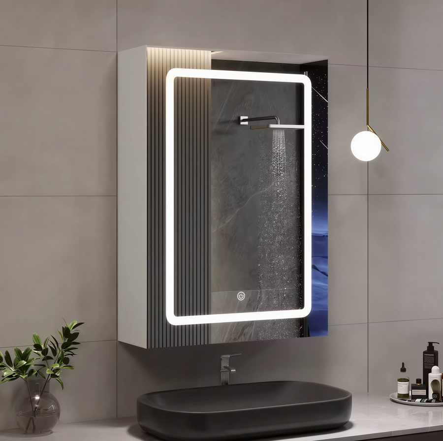 Armoire de toilette miroir Orano - vue principale