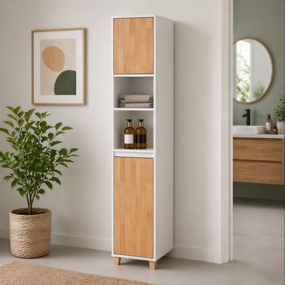 Meuble salle de bain colonne - vue latérale
