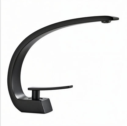Robinet chrome - vue de face